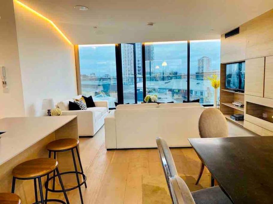 Large 3 Bed 3 Bathrooms Penthouse With Terrace And City Views In لندن المظهر الخارجي الصورة